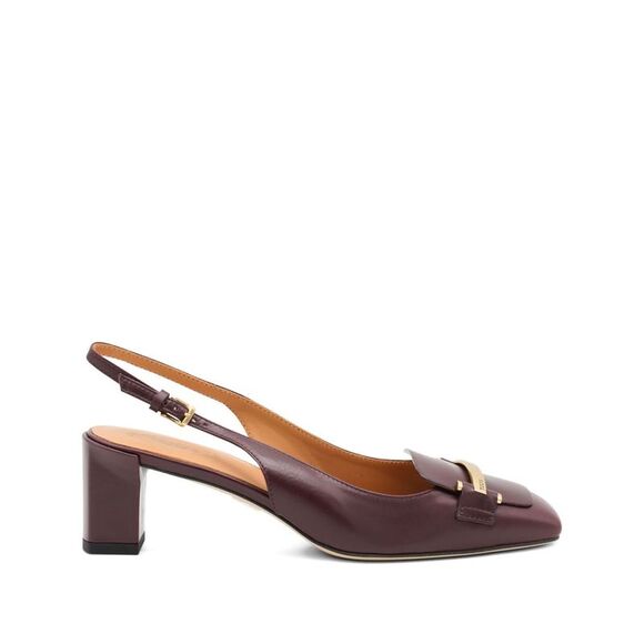 Tod's Women Leather Slingback Pumps